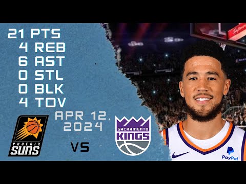 Devin Booker player Full Highlights vs KINGS NBA Regular season game 12-04-2024