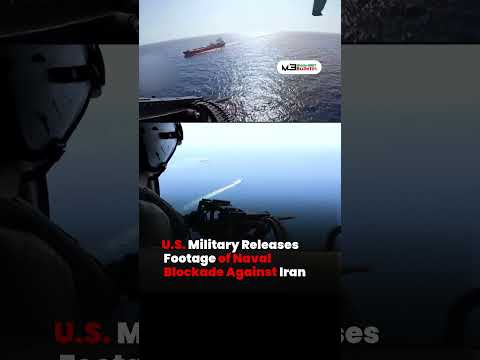 US Military Releases Naval Blockade Footage Against Iran Amid Rising Gulf Tensions
