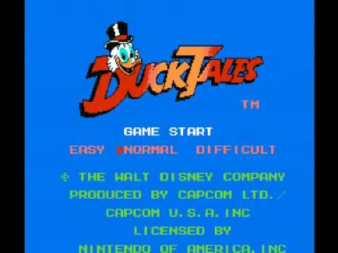 Duck Tales (NES) Music - Moon Stage