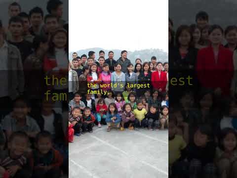 Ziona Chana: Head of the 🌎 World's Largest 👨‍👩‍👦‍👦 Family | Spoken Essays