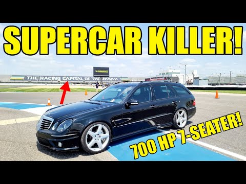 We Had 2 DAYS To Add 150 HP & Finish EVERYTHING On My E55 AMG Wagon Before The Big Trip! We Made It!