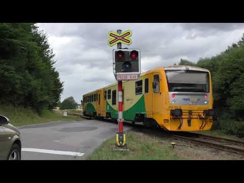 Železniční přejezd Boskovice/Skalice nad Svitavou #5 (CZ) - 28.7.2023 / Railroad crossing