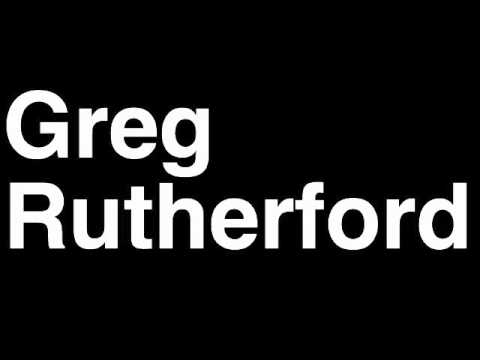 How to Pronounce Greg Rutherford Great Britain Gold Medal Men's Long Jump London 2012 Olympics Video