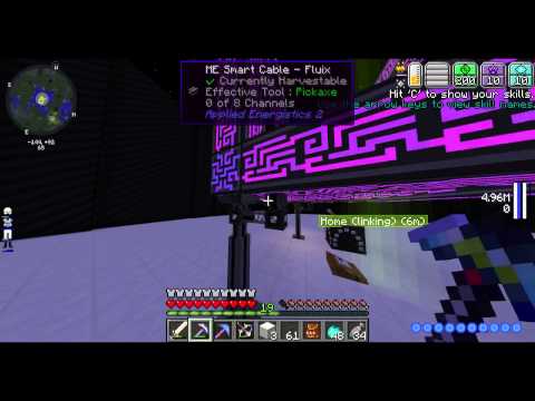 Minecraft: Ultra Modded Survival Ep. 54 - MESSING AROUND WITH APPLIED ENERGISTICS 2 LEVEL EMITTERS!