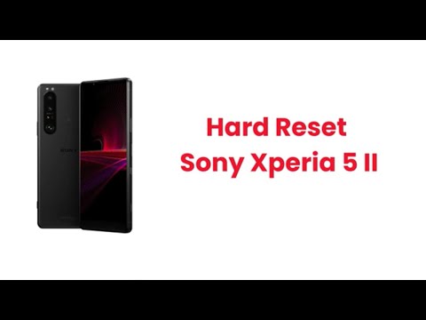How to Factory Reset Sony Xperia 5 II | Pattern and Password Unlock