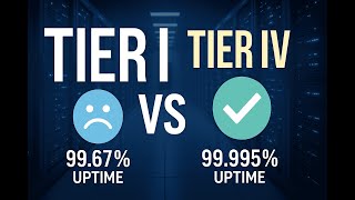 Data Center Tiers Explained: Tier I to Tier IV in 2 Minutes
