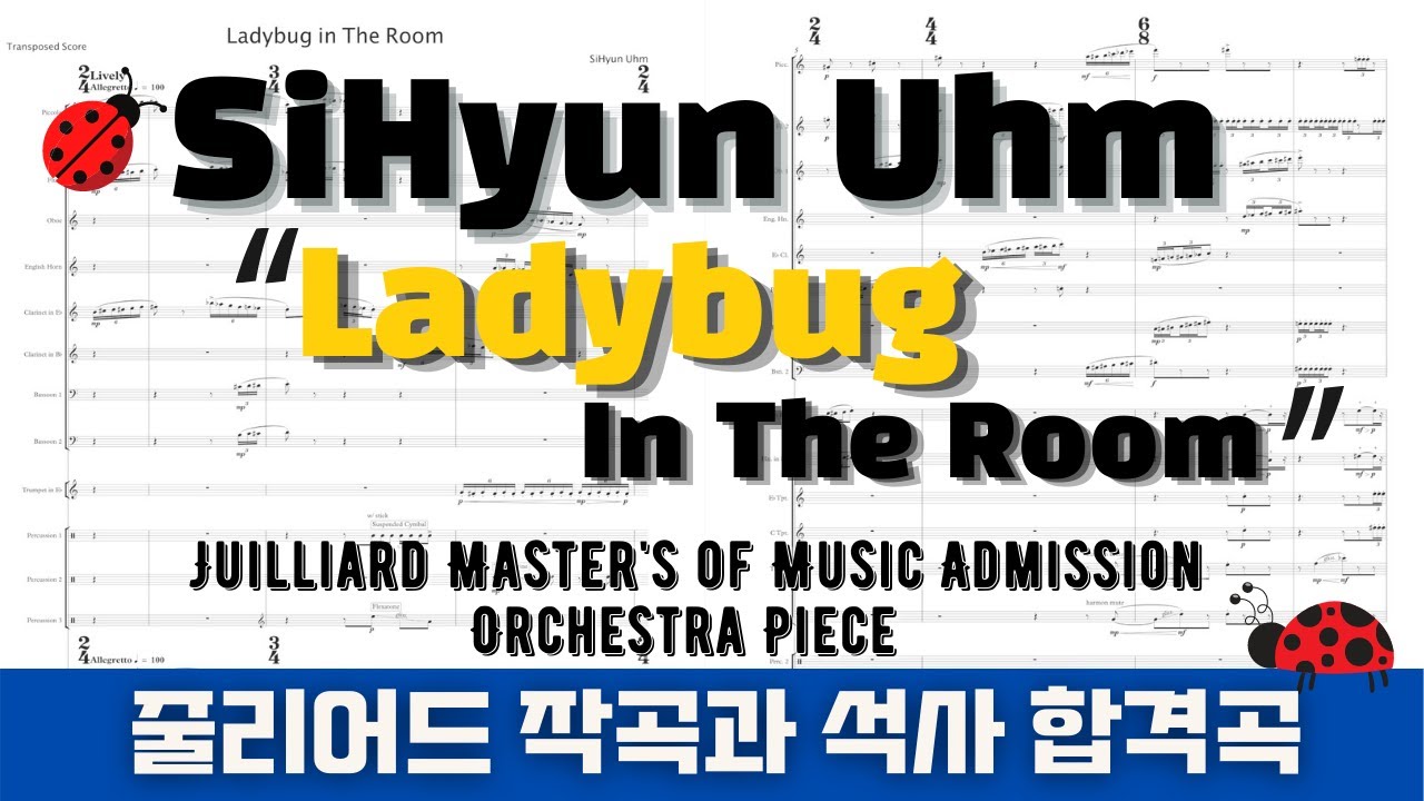 Ladybug in the Room (Score Video)