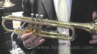 Video thumbnail for Hyson Music Presents the Yamaha YTR-2330 Standard Trumpet - NAMM 2012 by Paul Effman Music Store