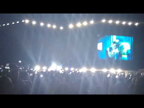 190525 BTS in Brazil Day 1 - FAKE LOVE Fanchant (Brazilian Army singing before concert)