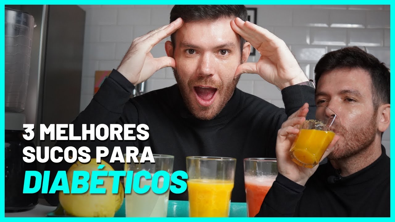 OS 3 MELHORES SUCOS PARA DIABÉTICOS | Tom Bueno