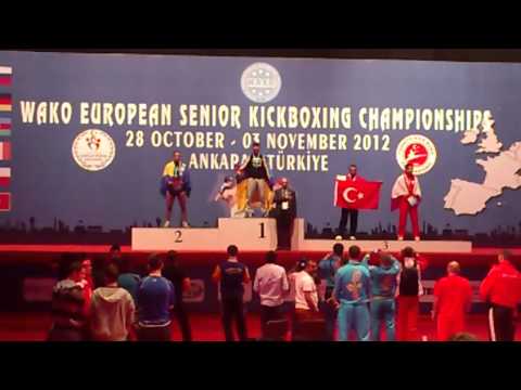 Igor Emkic -81 kg Wako European Senior Championship 2012 ANKARA TURKEY