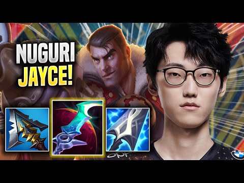 NUGURI SHOWTIME WITH JAYCE! - DK Nuguri Plays Jayce TOP vs Poppy! | Season 2022