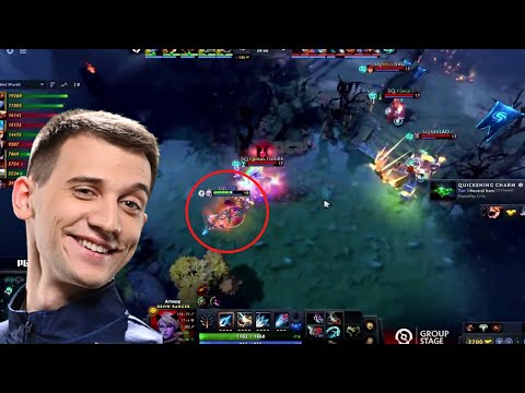 EG.Arteezy escapes 1 v 4 gank | EG vs Soniqs Highlighys | Dota 2 TI 2022