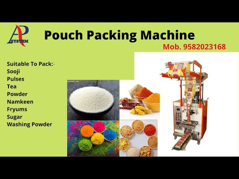 Pneumatic Pouch Packing Machine