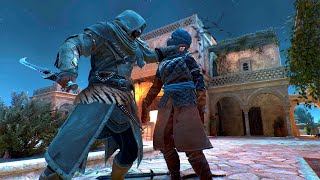 Assassin's Creed Mirage - Brutal Combat & Hidden Blade Stealth Kills Gameplay