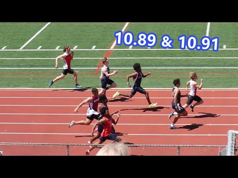 Photo Finish Boys 100m Dash - 2021 Gary Smith Invitational