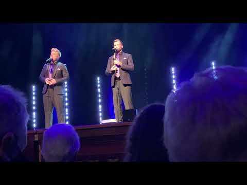 Jonathan Ansell & Jai McDowall singing Music of the Night, Usher Hall 23/3/2022