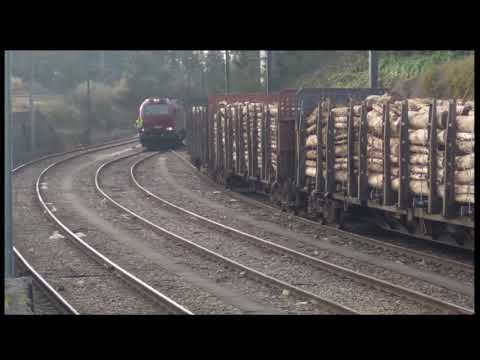 Movimentação de Comboios na linha do Oeste - 13jan20