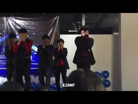 060118 Fancam P’tua ONZE cover wanna one - Nothing Without You(intro)+Beautiful @produce101fair