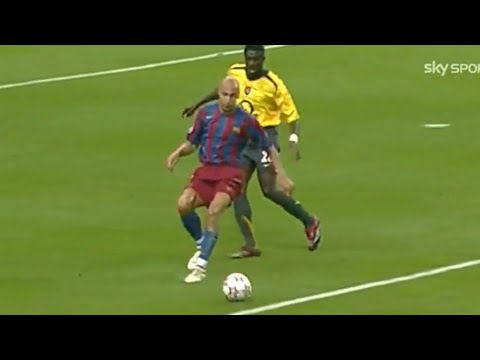Henrik Larsson vs Arsenal | Champions League final 2006