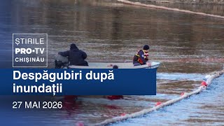 Știrile PRO TV (ORA 13:00) | DESPĂGUBIRI DUPĂ INUNDAȚII | Moldova