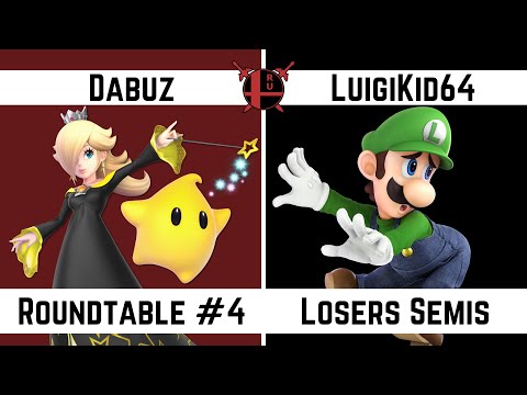 The Roundtable 4 - Dabuz (Rosalina) vs LuigiKid64 (Luigi) - Losers Semis
