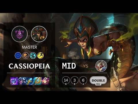 Cassiopeia Mid vs Corki - EUW Master Patch 11.18