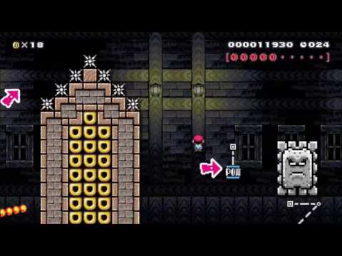 Super Mario Maker: FlipFace: Piece Of Cake (Speedrun)