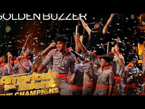 عربيGolden Buzzer Howie Mandel Sends V.Unbeatable To The Finals! America's Got Talent The Champions