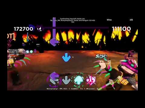 Confronting-Yourself but A.C. Void and Void sings it in Friday Night Bloxxing