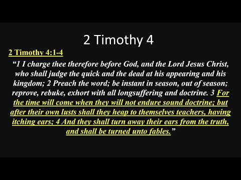 2 Timothy 4 by Ty Fleming