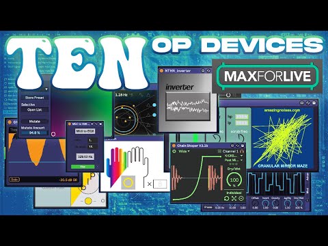 10 Devices You Should Know About (Max For Live)