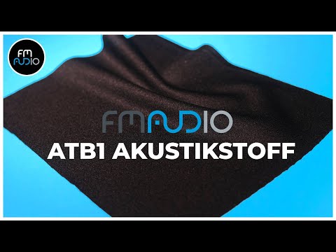 DER  Akustikstoff - FM-Audio ATB1 - akustisch transparent, dehnbar, ohne auszufransen