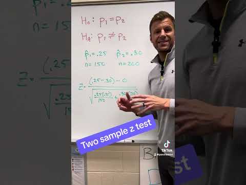 AP Statistics Exam Tip - What is a test statistic??