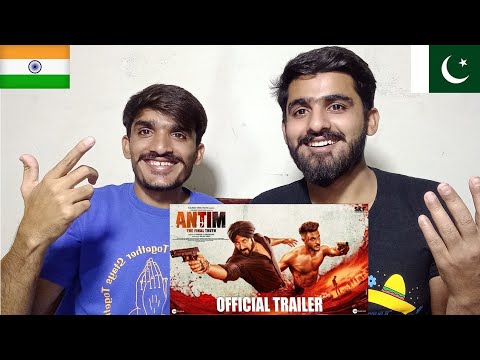 ANTIM: The Final Truth - Official Trailer | Salman Khan, Aayush Sharma | Mahesh V |PAKISTAN REACTION