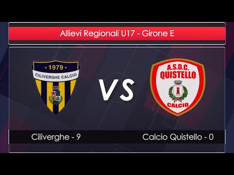 Ciliverghe Calcio vs Calcio Quistello (Allievi U17, Girone E)