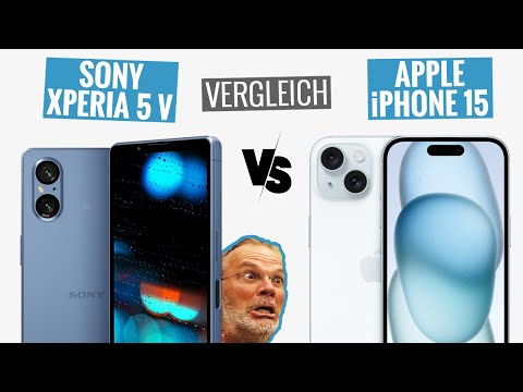 Apple iPhone 15 vs. Sony Xperia 5 V | Vergleich (deutsch)