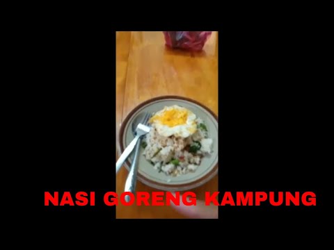 Nasi Goreng Kampung By Ahmad Faiz (Makan Siswa vol 41)