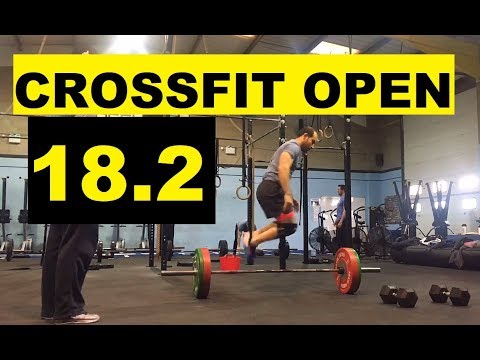 CrossFit Open 18.2 Workout │ Dumbbell squats, Burpees, 1RM Clean │ Crossfit Leeds