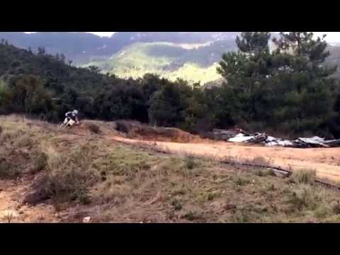 Ryan Villopoto and Tyla Rattray training in Corsica 31/01/15-01/02/15