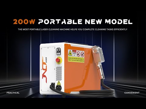 200w pulse laser cleaning machine latest appearance 12kg
