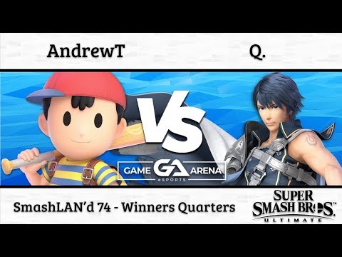 SmashLAN'd 74 - AndrewT vs Q. -  Winners Quarters