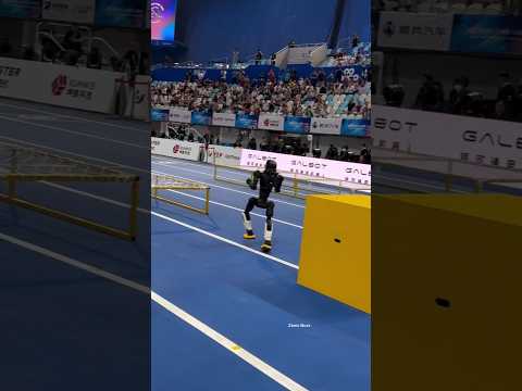 This Black Robot Is the Only One Built to Win the Race #funny