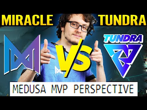 🔥  NIGMA Miracle MVP Perspective vs TUNDRA - Medusa Biggest Bait MID DPC EU DreamLeague S15 DOTA 2
