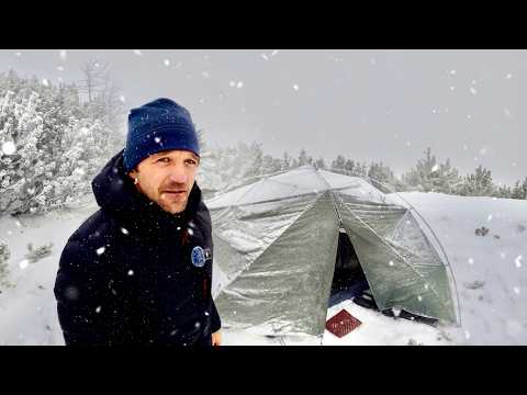 Winter Overnight Mountain