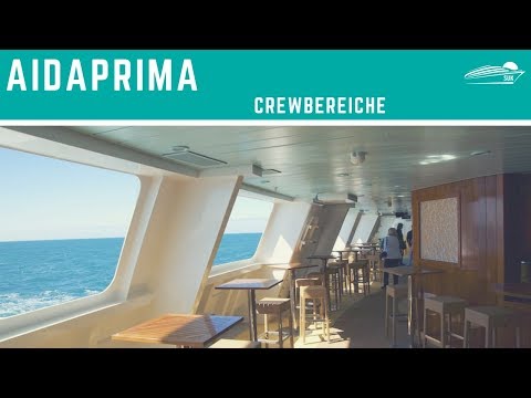 AIDAprima Crew Areas Tour ✅ (AIDAperla Behind the Scenes)