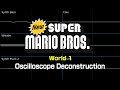 New Super Mario Bros DS.  - World 1 [Oscilloscope View]