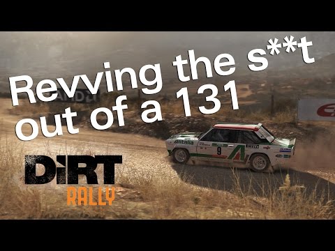 Dirt Rally - Revving the s**t out of a 131 Abarth