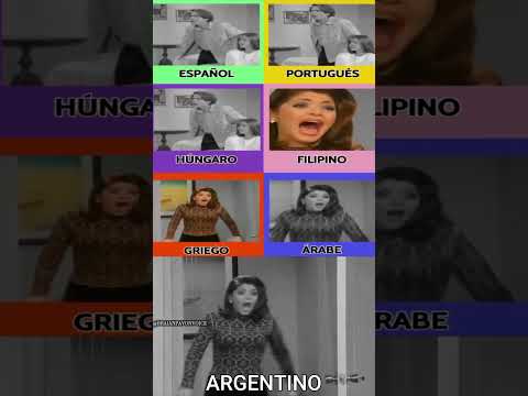 Soraya en todos los idiomas #humor # #doblaje