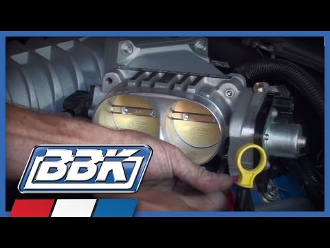 BBK 05-10 Mustang 4.6 Twin 62mm Throttle Body BBK Power Plus Series - Black Ops Auto Works